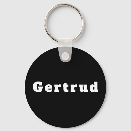 Gertrud キーホルダー (正面)