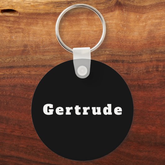 Gertrude キーホルダー (正面)