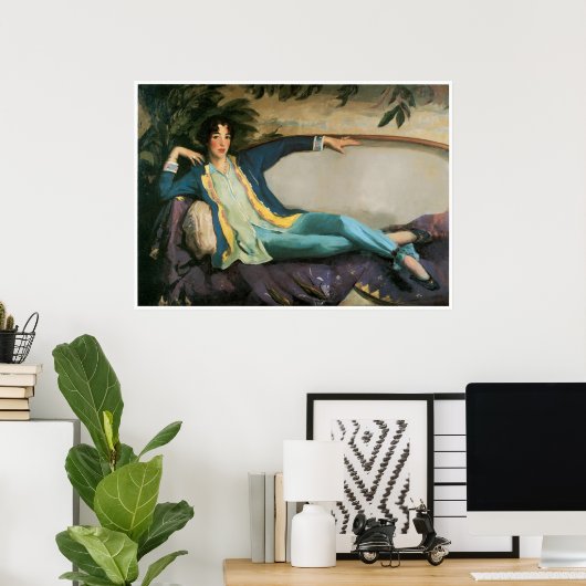 Gertrude Vanderbilt Whitney、Robert Henri ポスター (ホームオフィス)