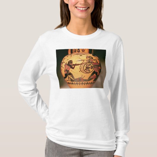 Geryonを戦うHeracles Tシャツ (正面)