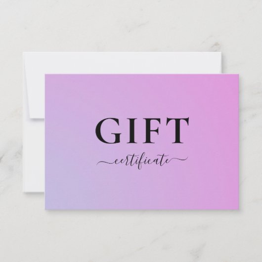 GESCHÄFTSBESCHEINIGUNG | für Sie (正面)