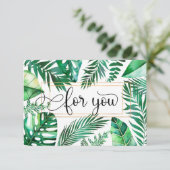 GESCHÄFTSGESCHENKZERTIFIKAT | for you (スタンド正面)