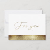 GESCHÄFTSGESCHENKZERTIFIKAT | Modern Gold (正面)