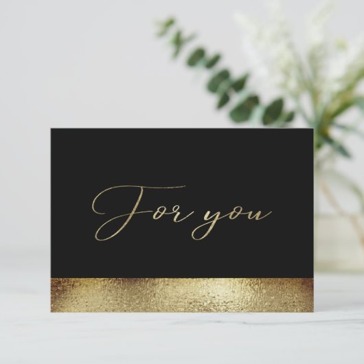 GESCHÄFTSGESCHENKZERTIFIKAT | Modern Gold (スタンド正面)