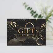 GESCHÄFTSKONTROLLBESCHEINIGUNG | Modern | Floral | (スタンド正面)