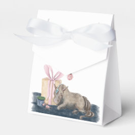 Geschenkbox für Weihnachtspresent mit Pferdemotiv フェイバーボックス