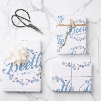 Geschenkpapier für einen lieben Menschen ラッピングペーパーシート