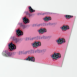 Geschenkpapier Geburtstag ラッピングペーパー