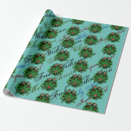 Geschenkpapier Merry Christmas ラッピングペーパー
