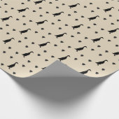 Geschenkpapier mit Laufente ラッピングペーパー (角)