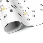 Geschenkpapier mit Yoga-Design ラッピングペーパー (ロールコーナー)