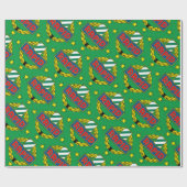 Geschenkpapier (Rapid Wien) ラッピングペーパー (フラット)