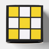 Geschenkschachtel Bunte Quadrate Vario C フェイバーボックス (上部)
