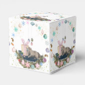 Geschenkschachtel- mit Pferde Bild フェイバーボックス (裏面サイド)