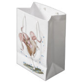 Geschenktüte mit Pferdemotiv, Geschenkverpackung ミディアムペーパーバッグ (正面アングル)