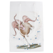 Geschenktüte mit Pferdemotiv, Geschenkverpackung ミディアムペーパーバッグ (裏面)