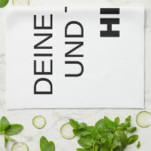 Geschirrtuchのkomplettのselbstはgestalten キッチンタオル (折り畳み)