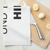 Geschirrtuchのkomplettのselbstはgestalten キッチンタオル (四つ折り)