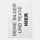 Geschirrtuchのkomplettのselbstはgestalten キッチンタオル (縦)