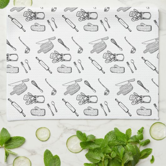 Geschirrtuch - Küchenutensilien キッチンタオル (折り畳み)
