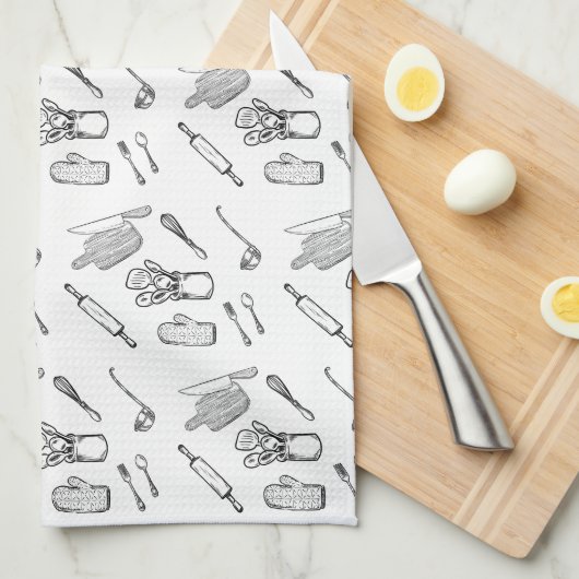 Geschirrtuch - Küchenutensilien キッチンタオル (四つ折り)