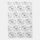 Geschirrtuch - Küchenutensilien  キッチンタオル (縦)