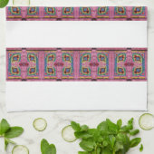 Geschirrtuch mit Omas Besticken キッチンタオル (折り畳み)