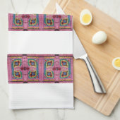 Geschirrtuch mit Omas Besticken キッチンタオル (四つ折り)