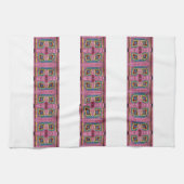 Geschirrtuch mit Omas Besticken キッチンタオル (横)