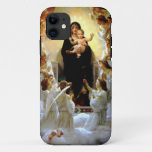 Gesegnete Jungfrauメリーのund Säuglings親切なイエス・キリスト iPhone 11 ケース