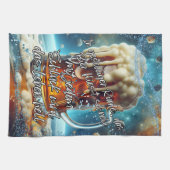 Geselliges Bier  キッチンタオル (横)