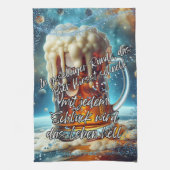 Geselliges Bier  キッチンタオル (縦)