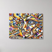 Gesicht キャンバスプリント (正面)