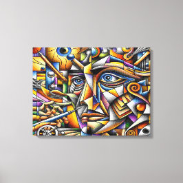 Gesicht キャンバスプリント