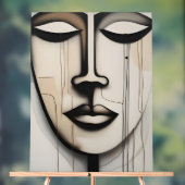 Gesicht - face アクリルサイン (ニュートラル)