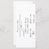 Gestaltbare Einladung – Einladungskarte (正面/裏面)