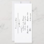 Gestaltbare Einladung – Einladungskarte (正面)