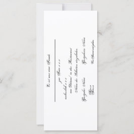 Gestaltbare Einladung – Einladungskarte