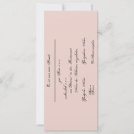 Gestaltbare Einladung – Einladungskarte