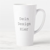 Gestalte deine eigene 0,48l Große Latte Tasse カフェラテマグ (右)