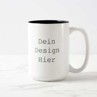 Gestalte deine eigene 443ml Zweifarbige Tasse ツートーンマグカップ