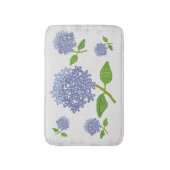 Gestickte Hortensie Badematte バスマット (正面縦)