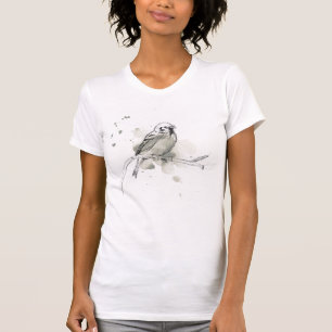 Gestural鳥の勉強 Tシャツ