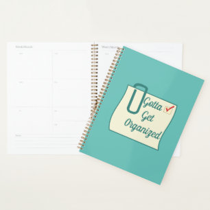 GETおもしろい GetOrganized Checklist Greenプランナー プランナー手帳