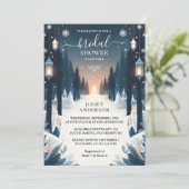getフォレストスターズスノーブライトウィンターブライダルシャワー 招待状 (スタンド正面)