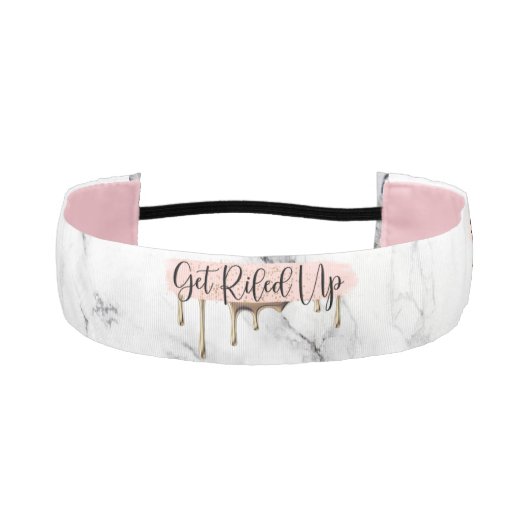 getヘッドバンドの上でいら立ちました アスレチックヘッドバンド (正面)