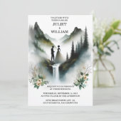 getリバーレインクラウド自然スモークマウンテン結婚ズ 招待状 (スタンド正面)