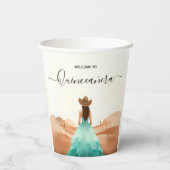 get自然バーンウッドボーホファームウェスタンキンセアニェラ 紙コップ (裏面)