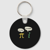 Get おもしろい Be Rational Pi演算実在先生ギーク キーホルダー (裏面)