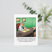 Get おもしろい Well Aumous Postague ポストカード (スタンド正面)